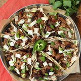 Outside Table Steak Tacos with Taco Tuesday