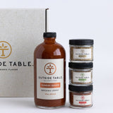 Outside Table Discovery Set contents - Sauce and 3 spices