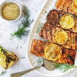 Outside Table Friday Fennel on salmon