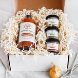 Outside Table gift set with confetti packing