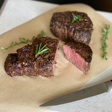 Outside Table Everyday Herb crusted steak