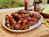 Outside Table BBQ wings